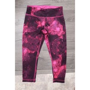 Pink yoga pants reversible M